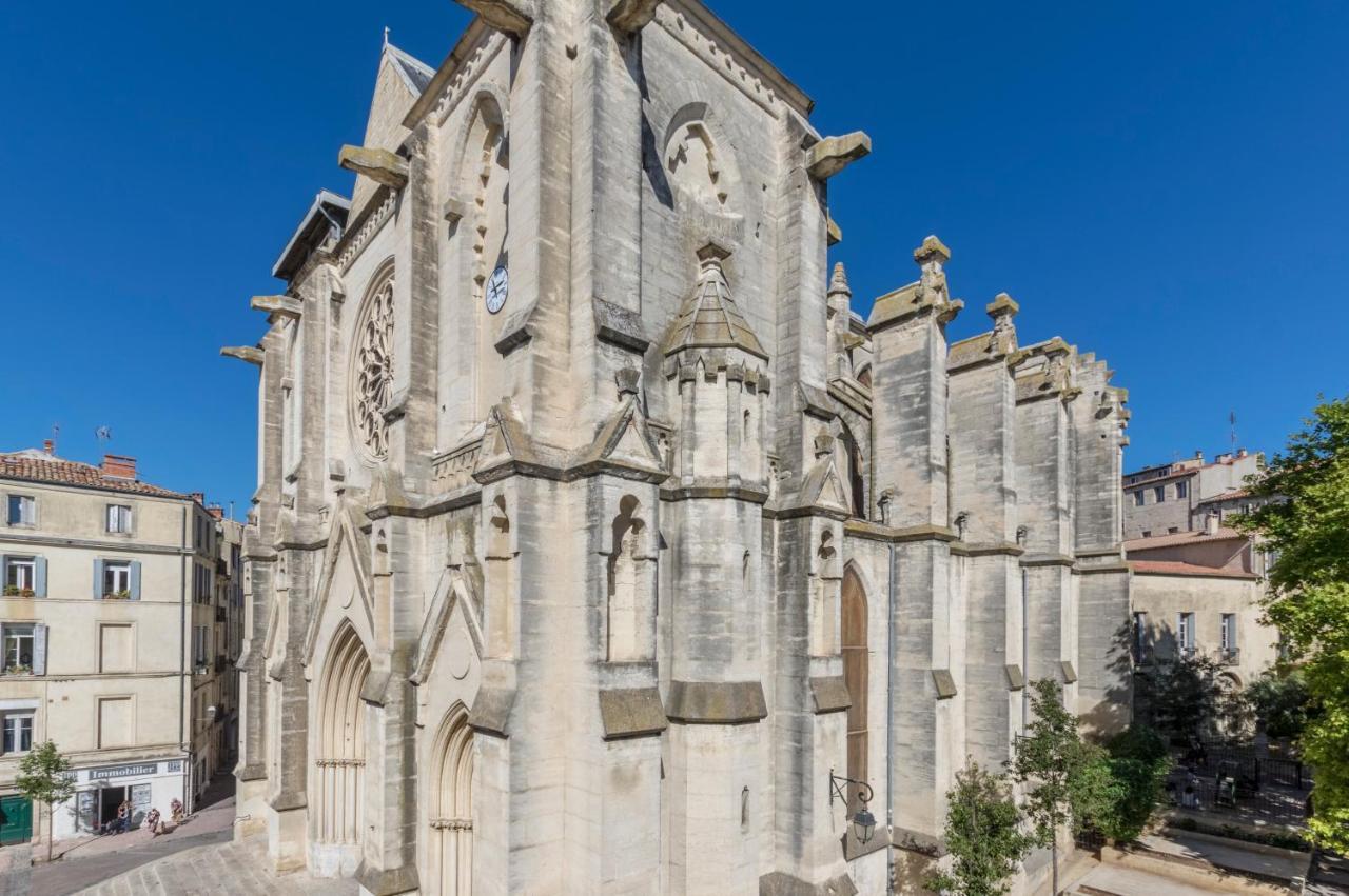La Parenthese Roucher Montpellier - Duplex Climatise T2 Coeur Ecusson Meuble Toursime 3 Etoiles Kültér fotó